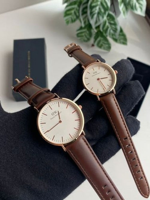 Premium Daniel Wellington Watch For Couple